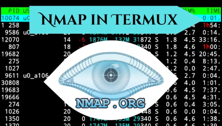 Nmap in Termux installation and basic commands