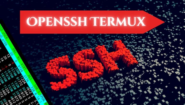 Openssh in Termux installation and basic commands