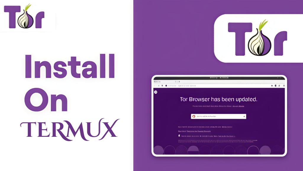Tor in Termux installation and usage commands