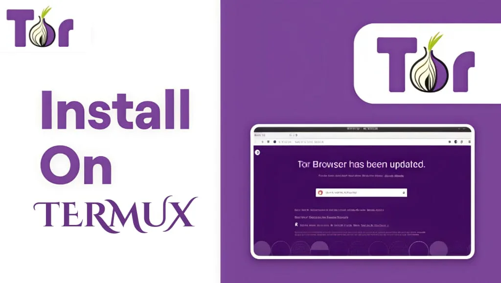Tor in Termux installation and usage commands