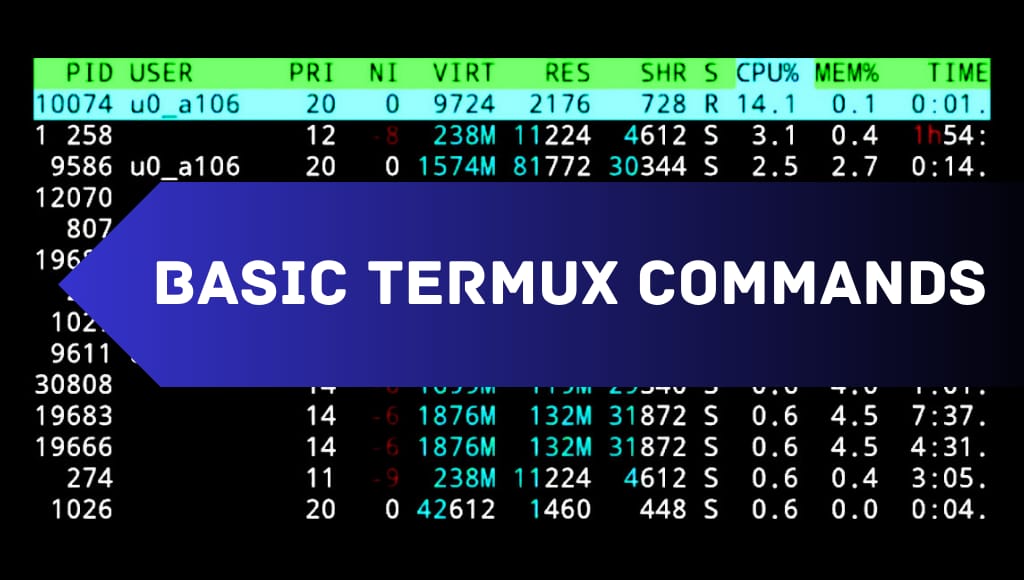 Termux basic commands