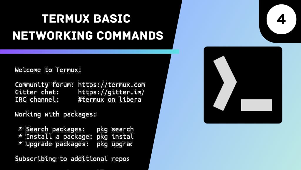 Termux networking commands