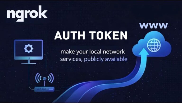 How to create ngrok auth token