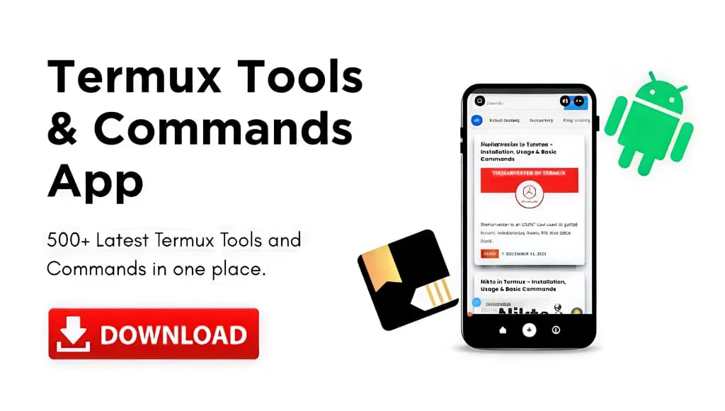 Termux tools and commands app