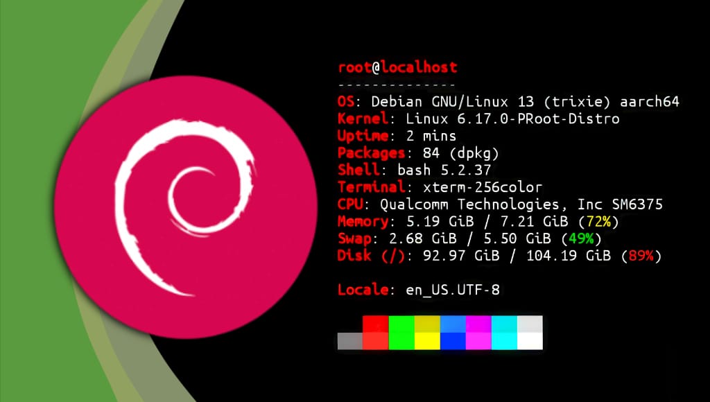 Debain os installation and usage commands