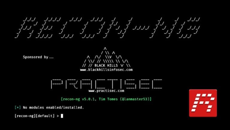 Recon-ng installation and usage commands using alpine Linux distro in Termux