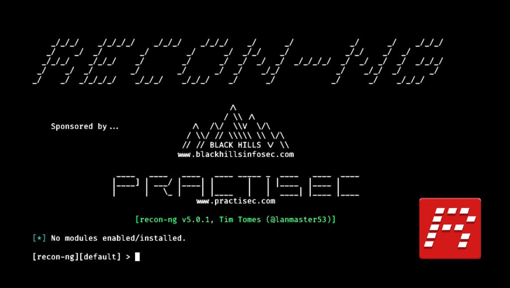 Recon-ng installation and usage commands using alpine Linux distro in Termux