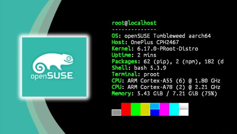 OpenSUSE Tumbleweed install and setup