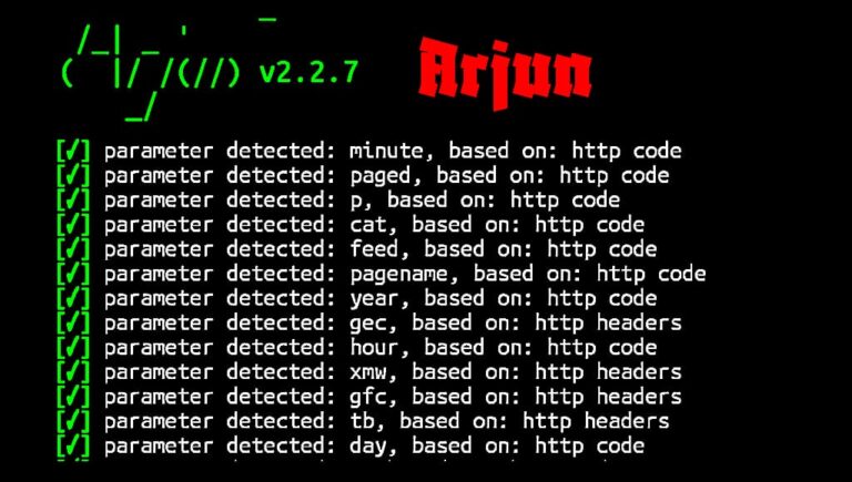 Arjun – HTTP Parameter discovery