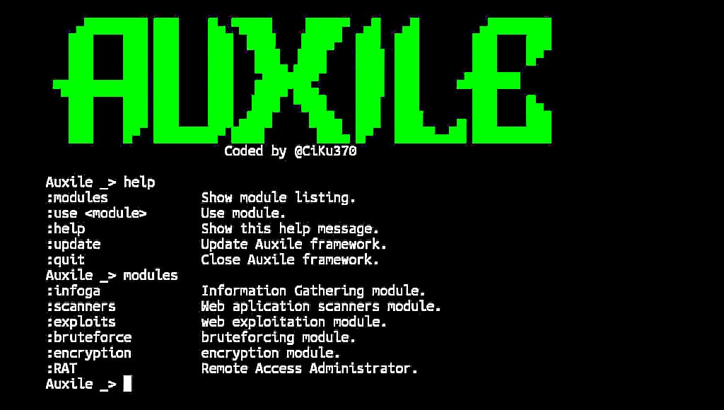Termux information gathering and security framework tool