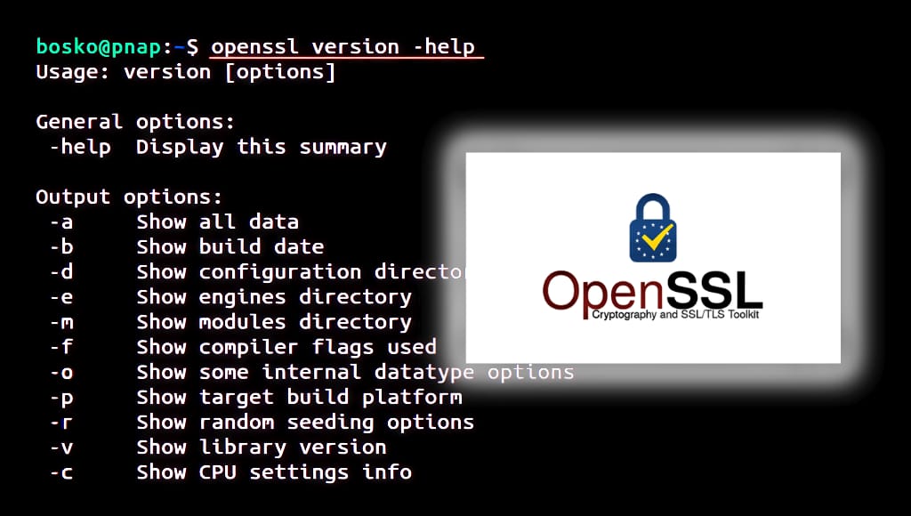 Openssl Termux commands
