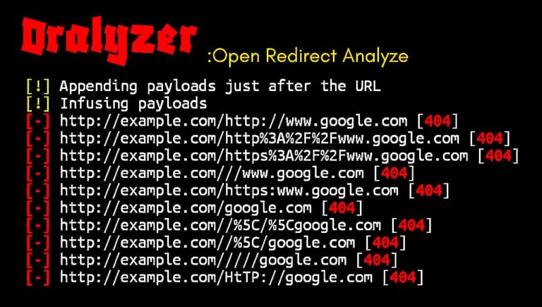 oralyzer installation and usage commands