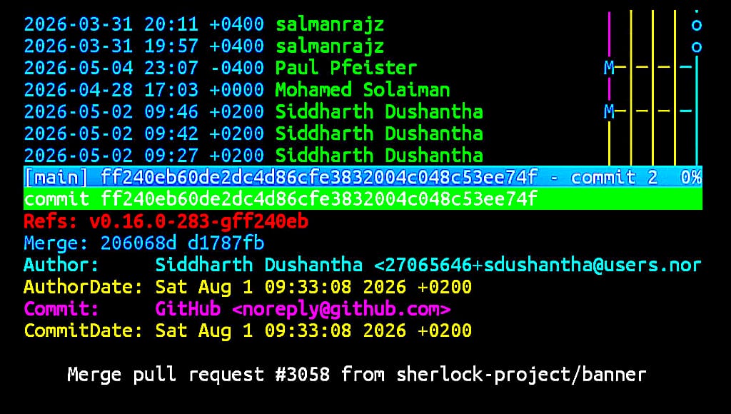 tig tool View Git Logs and Repository History