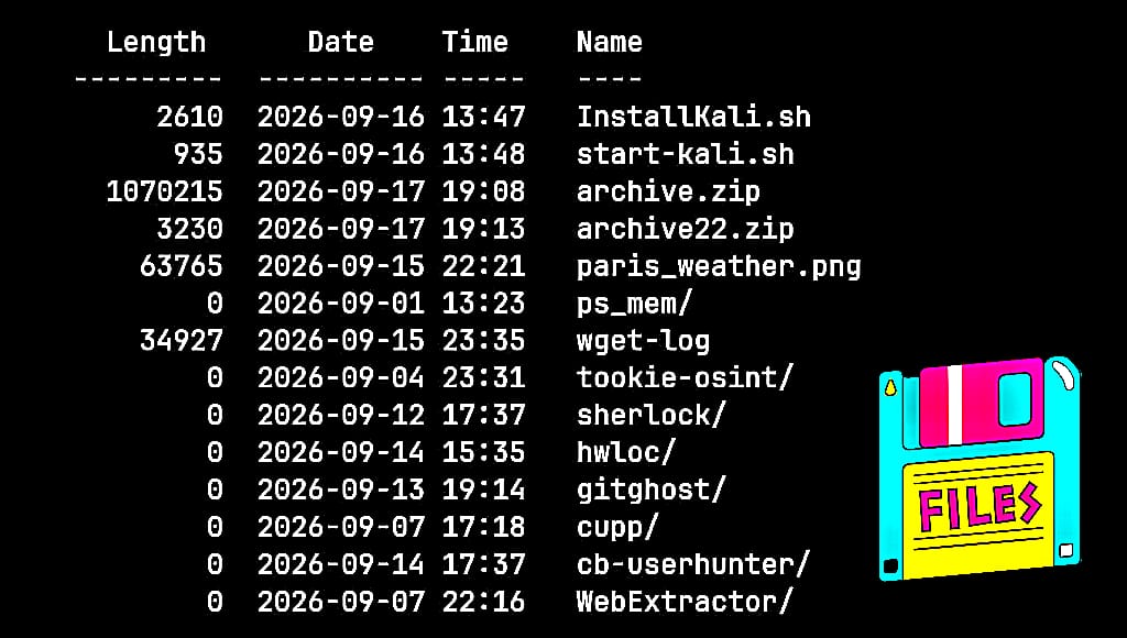 Archive files